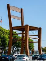 The Giant Chair of LA Mart in Los Angeles
