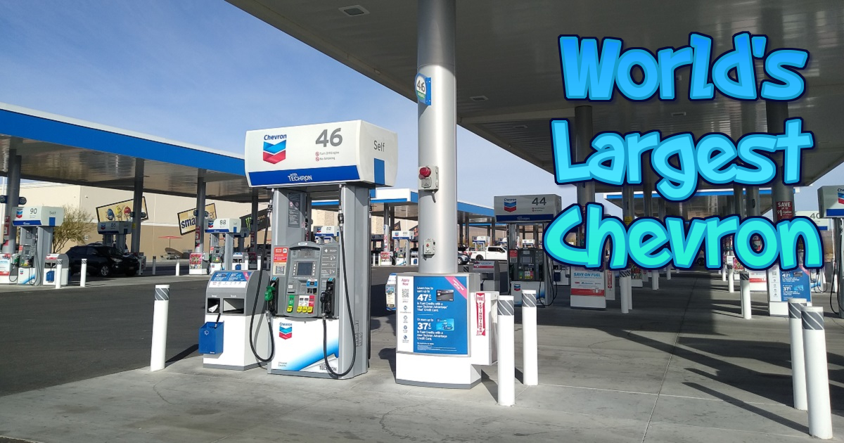 World s Largest Chevron Weird California